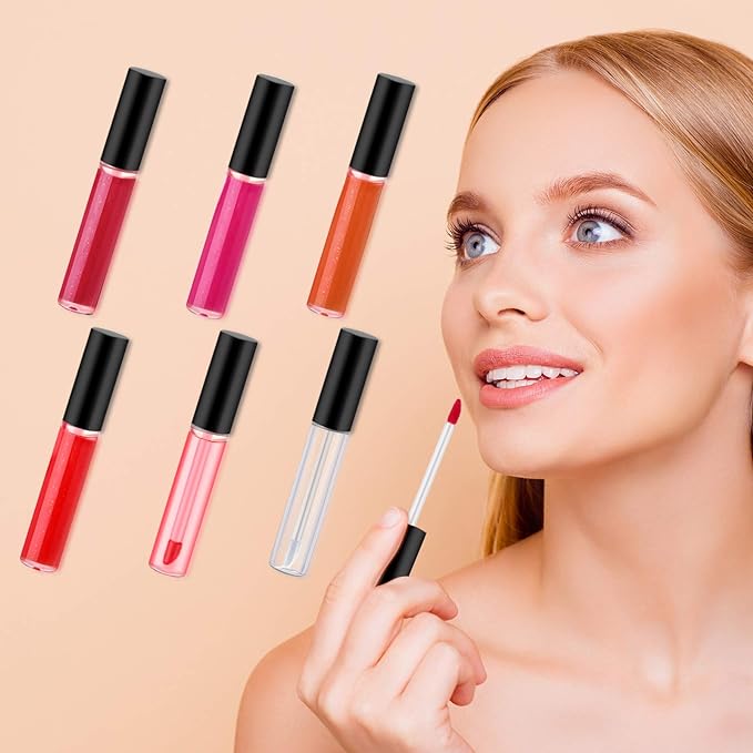 50 Pieces Empty Lip Gloss Containers Lip Gloss Gloss