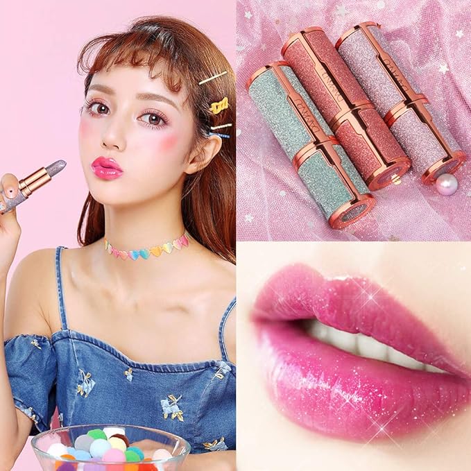 HEITIGN Lipstick Lipstick Glitter Glitter Star Lipstick Nourishing HEITIGN