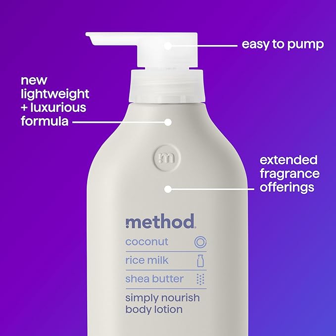 Method Body Lotion, Simply Nourish, Coconut,
