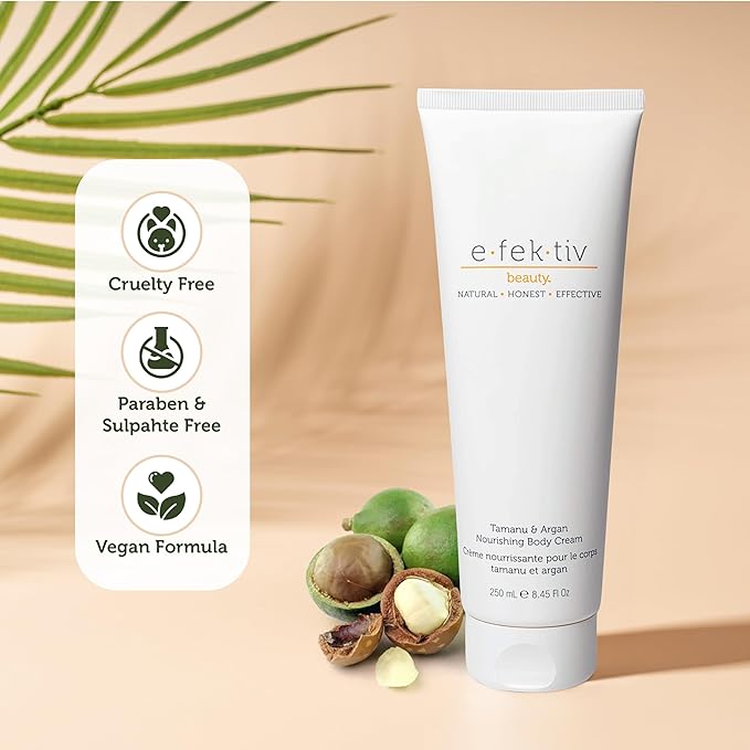 Tamanu and Argan Nourishing Body Cream 8.45 oz