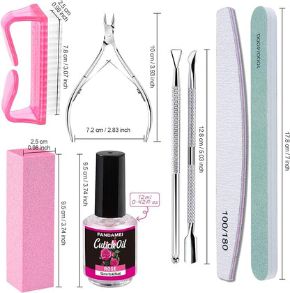 FANDAMEI Nail Buffers and Files,
