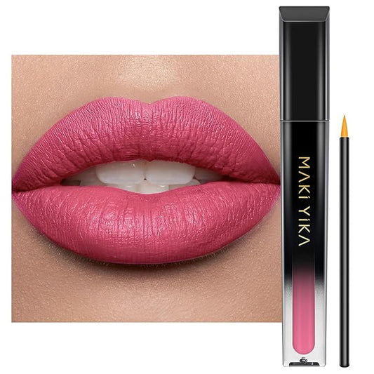 MAKI YIKA Pink Lipstick for Women Color Stay Lipstick