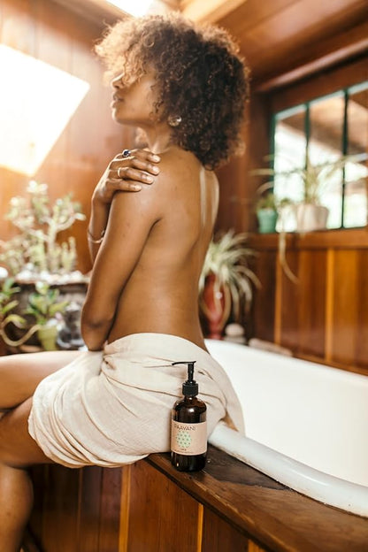 PAAVANI Ayurveda Kapha Body Oil - Made in USA - Ayurvedic Skin Care - Massage Oil - 100% Organic, 8 oz