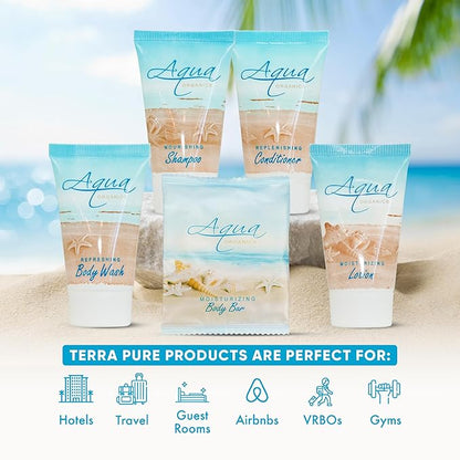| Aqua Organics Hotel Soaps and 1oz