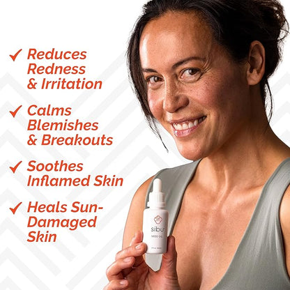 Sibu Premium Himalayan Sea Buckthorn Seed Oil, USDA Organic (30ml) – Amazing for Sensitive Skin, Breakouts, & Irritation