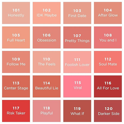 Doucce Matte Temptation Lipstick, After Glow 104 Glow