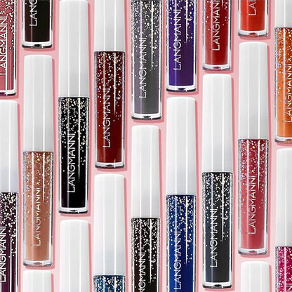 24Pcs Long-Lasting Matte Nude Lip Gloss Lipstick Lip Long-Lasting