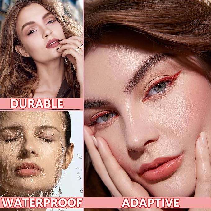 3 Pcs Nude Crayon Lipstick Set,Matte Velvet Lipstick Lip Crayon Nourishing Non-Stick Cup Lip Stain Lip Gloss,Long-lasting Waterproof Lip Stick Lip Makeup for Women(Set B)