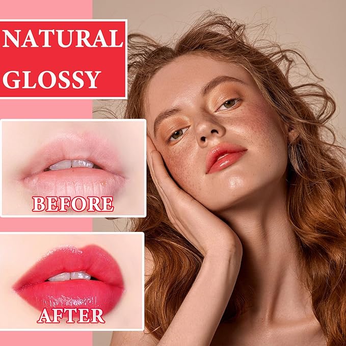 2Pcs Lip Tint Stain Set,Lip Stain Long Lasting Long