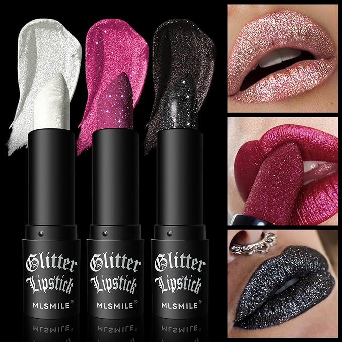 Diamond Lipstick Lip Gloss Long Lasting Waterproof Glitter Gloss