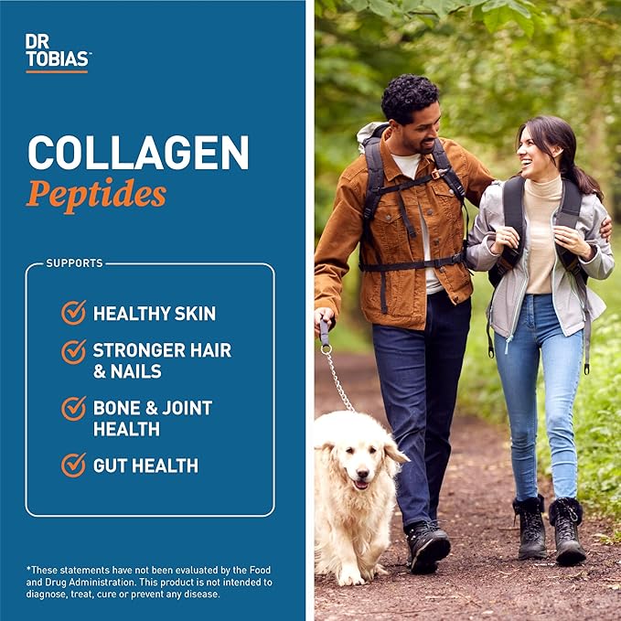 Dr. Tobias Vegan Omega 3 Algae Oil and Collagen Peptides Powder, Overall Health, Gut & Immune Support Plus Beauty & Vitality Bundle, Non-GMO