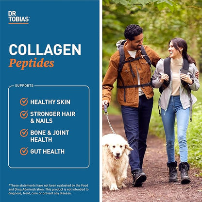 Dr. Tobias Vegan Omega 3 Algae Oil and Collagen Peptides Powder, Overall Health, Gut & Immune Support Plus Beauty & Vitality Bundle, Non-GMO