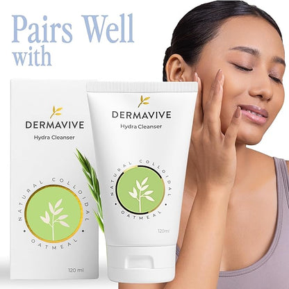 Vitamin E & Colloidal Oatmeal Moisturizing Face & Body Lotion - Hydrating pH-Balanced Moisturizer for Dry Skin - Suitable for Kids, Teens & Adults, 120ml (4.05 fl oz)