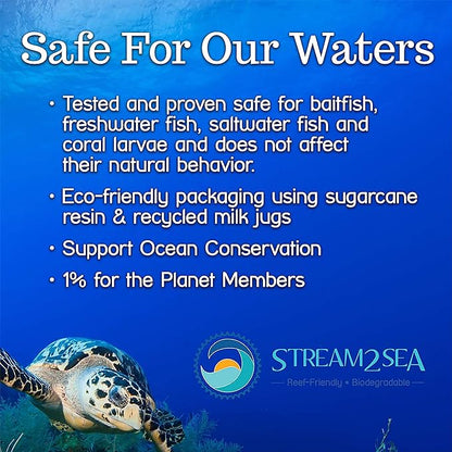 STREAM 2 SEA SPF 30 Mineral Sunscreen Biodegradable and Reef Safe, 1 Fl oz Travel Size Pack of 3, Paraben Free Non Greasy and Moisturizing Mineral Sunscreen For Face and Body Against UVA and UVB
