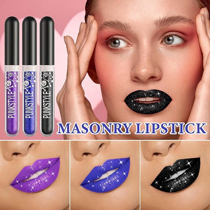 3 PCS Matte Glitter Liquid Lipstick Set,Shimmer Diamond Glitter