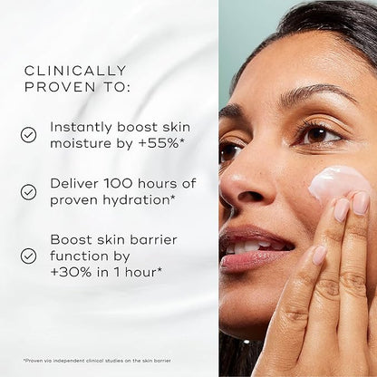 Medik8 Total Moisture Daily Facial Cream - Hydrating Peptide Face Moisturizer with Hyaluronic Acid - Plumps Skin - Supports Skin Barrier - 1.6 oz