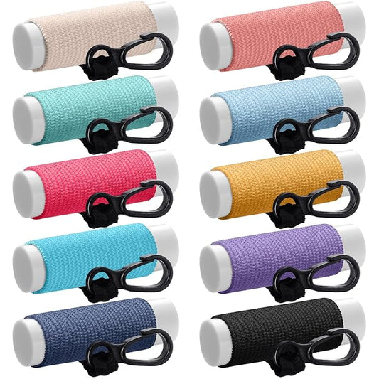 Sureio 10 Pack Lip Balm Holder Keychain Compact Gloss