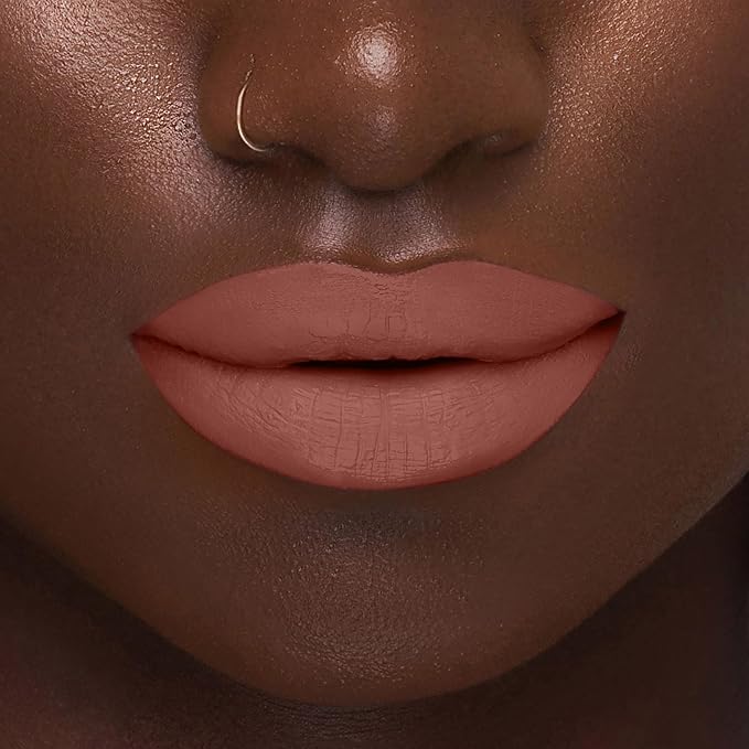 Beauty Bakerie Bitesized Lip Whip Long Lasting Liquid Lipstick for Women, Waterproof Lip Color, Smudge Proof Lip Stain Matte, 2.5mL, On the Bite Side