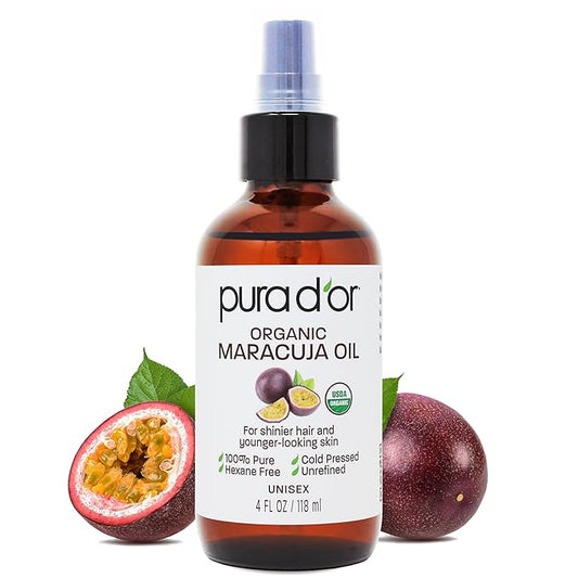 PURA D'OR 4 Oz Organic Maracuja