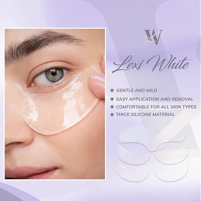 Reusable Facial Wrinkle Patches Set 5Pcs, Anti Wrinkle Patches, Face Tape for Wrinkles Overnight, Silicone Face Patches, Silicone Wrinkle Patches for Face Overnight, Silicone Patches for Wrinkles