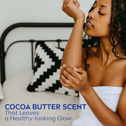 NIVEA Cocoa Butter Body Lotion with Deep Nourishing Serum, 16.9 Fl Oz Pump Bottle (Pack of 2)