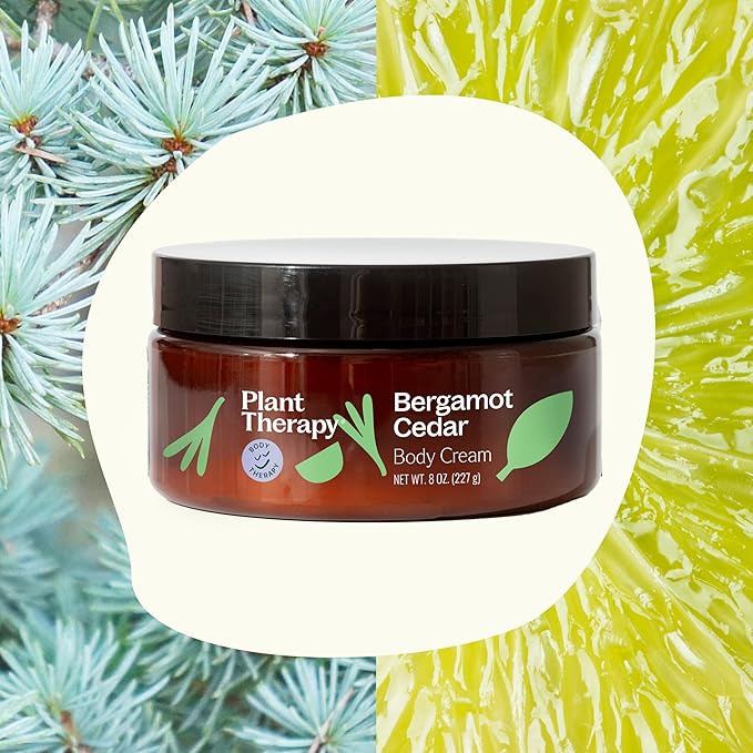 Plant Therapy Bergamot Cedar Body Cream