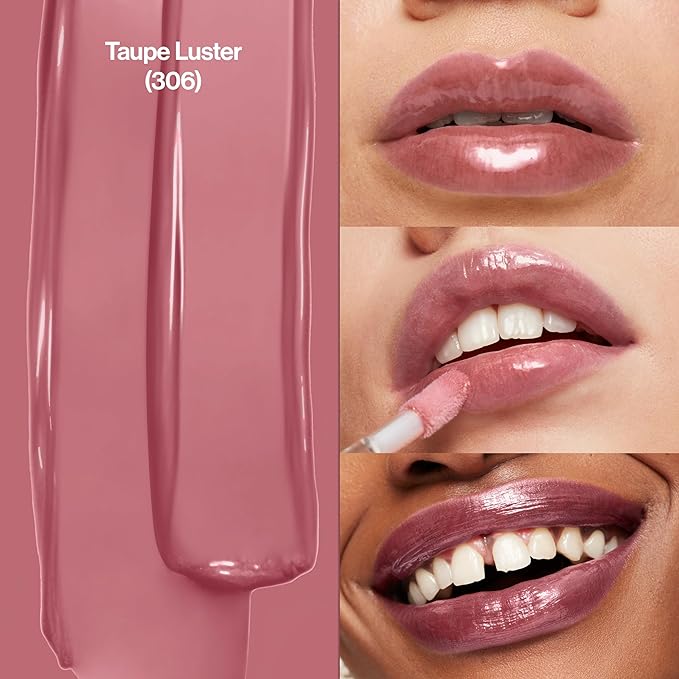 REVLON Lip Gloss, Super Lustrous The Gloss, Non-Sticky, Gloss,