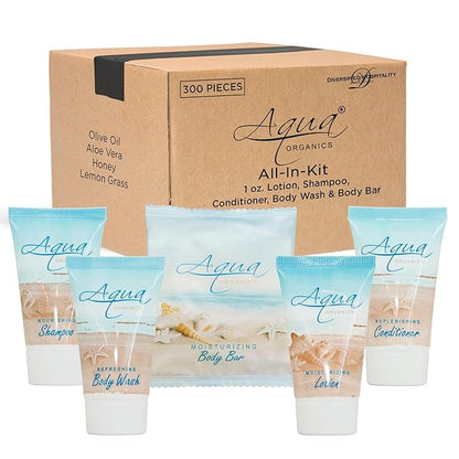 Aqua Organics Hotel Soaps and Toiletries 1oz