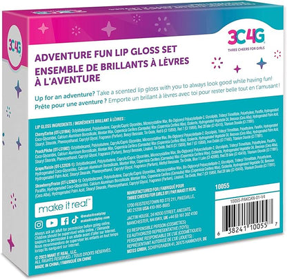 3C4G: Adventure Fun: Lip Gloss Set - 4 3C4G: