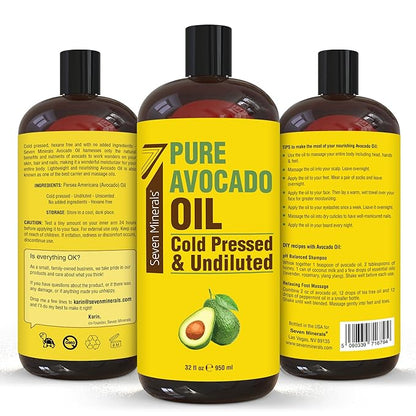 NEW Cold Pressed Avocado Oil For