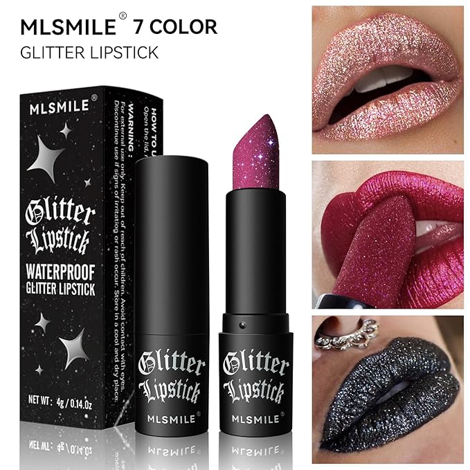 Diamond Lipstick Lip Gloss Long Lasting Waterproof Glitter Gloss