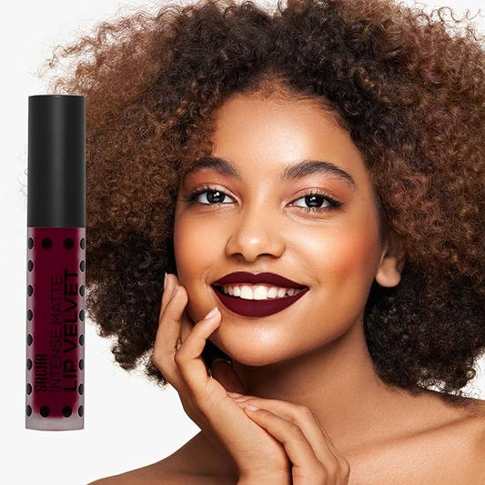 Sacha Cosmetics Intense Matte Lip Velvet, Long Lasting Long