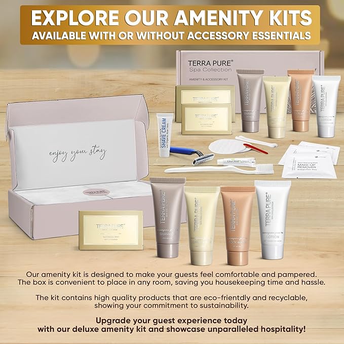 Terra Pure Spa Collection Amenity Kit oz