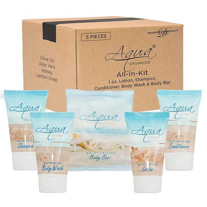 | Aqua Organics Hotel Soaps and 1oz