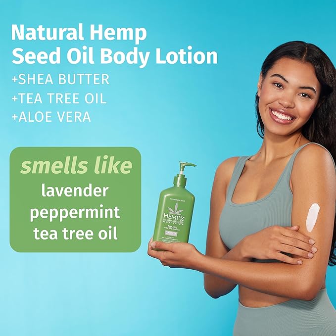 HEMPZ Tea Tree Herbal Body Moisturizer