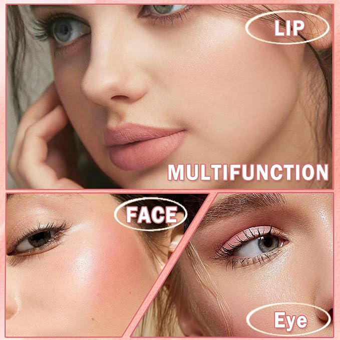 AWCCXMYM 3Pcs Matte Lipstick Nude Lip Stick Velvet Lip Stain Lightweight Long Lasting Waterproof Non-Stick Cup Not Fade Lip Gloss Set Makeup For Women