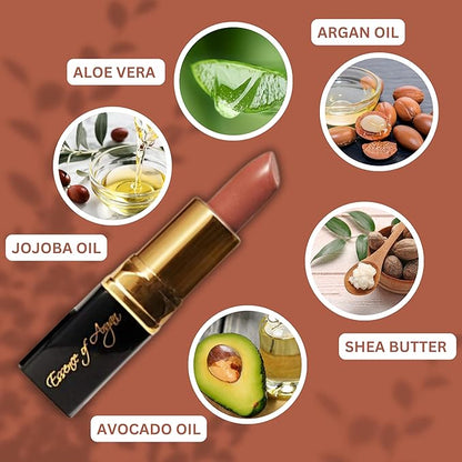 𝗘𝘀𝘀𝗲𝗻𝗰𝗲 𝗼𝗳 𝗔𝗿𝗴𝗮𝗻 Deep Moisturizing, Long Lasting Lipstick Moisturizing,
