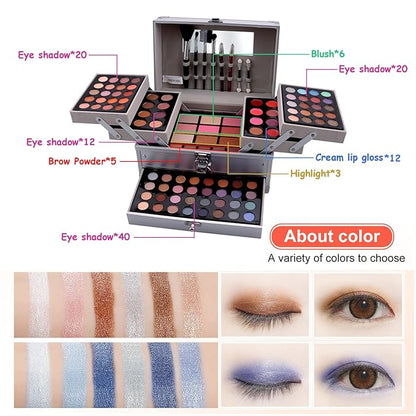 132 Colors All-in-one Makeup Palette Cosmetic Contouring Kit