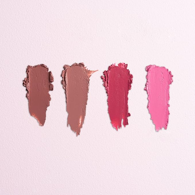 W7 Lippy Chic Ultra Creme Lipstick - 2Pcs Pigmented,