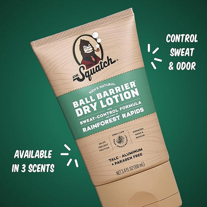 Dr. Squatch Ball Barrier Dry Lotion,