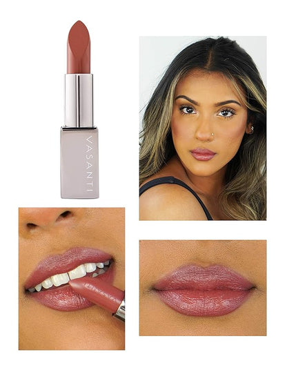 VASANTI My Time Lipstick (Your Time) - Long-Lasting Lipstick