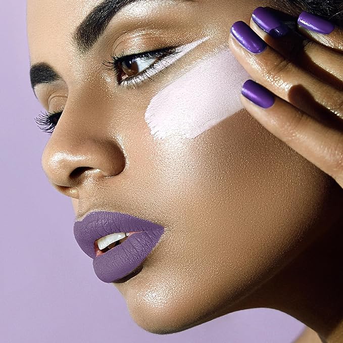 Mynena Periwinkle Long-Lasting Matte Liquid Lipstick | Intense Color, Smudge-Proof & Waterproof | Comfortable, Hydrating Shea Butter | Vegan & Cruelty-Free| Peri
