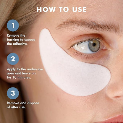 skyn ICELAND Hydro Cool Firming Under Eye Patches. Eye Gel Mask to Firm And Reduce Wrinkles, Fine Lines, Dark Circles, Puffy Eyes & Bags, 12 Pairs