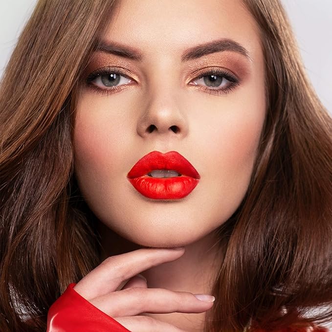 Klara Cosmetics Kiss Proof Lipstick 05 Flaming Red Flaming