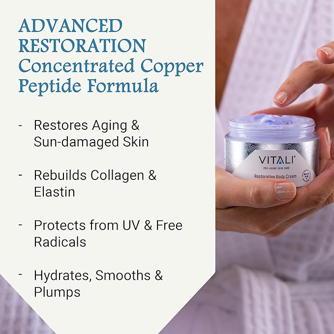 Vitali Restorative Body Cream with Copper