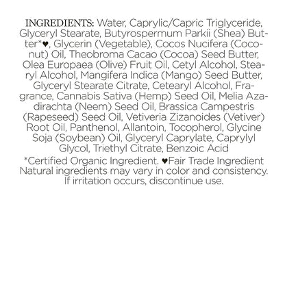 Nubian Heritage Body Lotion Indian Hemp
