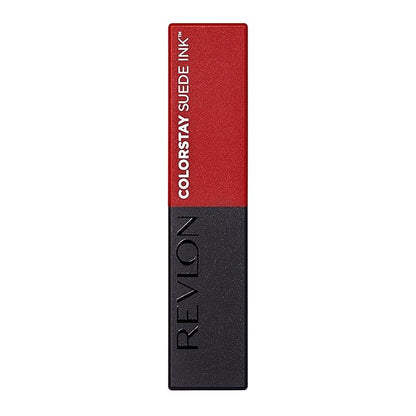 REVLON Lipstick, ColorStay Suede Ink, Built-in Primer, Infused Lipstick, 09 oz
