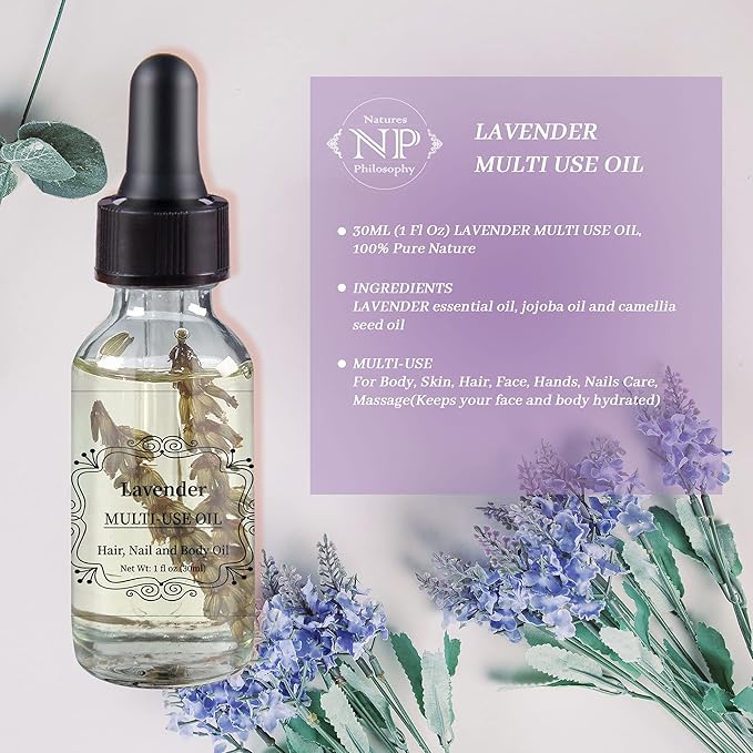 NP NATURES PHILOSOPHY Lavender Multi-Use Oil