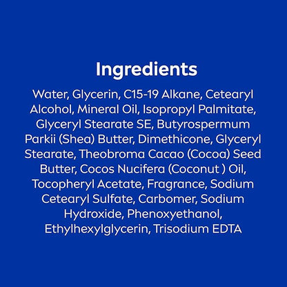 NIVEA Cocoa Butter Body Lotion with Deep Nourishing Serum, Cocoa Butter and Vitamin E, 48-Hour Moisturizing Body Lotion for Dry Skin, Nourishes Dry Skin for Visible Radiance, 16.9 Fl Oz Pump Bottle