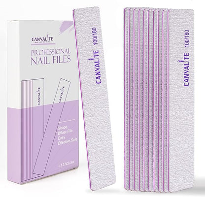 Canvalite 12pcs 100/180 Grit Coarse